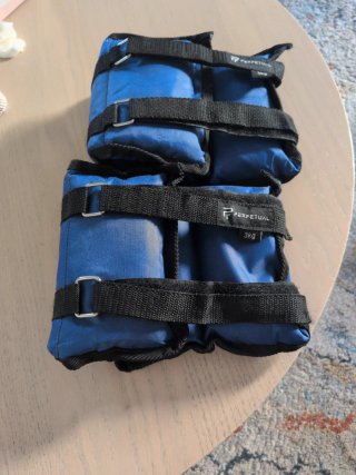 Tobilleras de peso 2x3kg