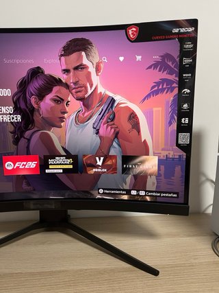 Monitor Gaming MSI G272CQP 2K