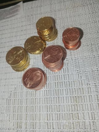S/C Euroset España 1999,6 valores 50,20,10,5,2,1 .