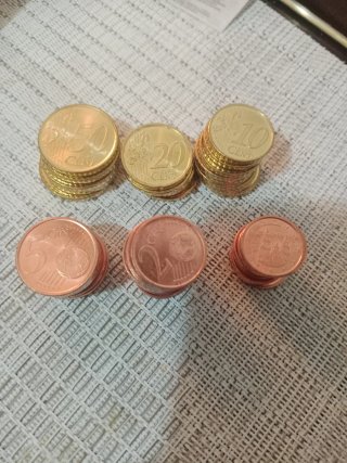 S/C Euroset España 1999,6 valores 50,20,10,5,2,1 .
