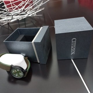Orologio Citizen Eco-Drive con quadrante verde