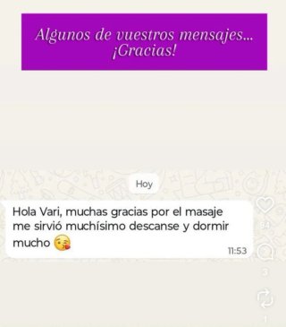 Masaje relajante, descontracturante y holístico