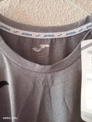 Camiseta Joma Hombre Talla L Gris