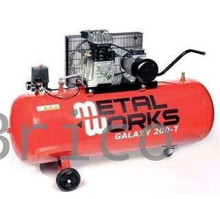 Compresor 200 Litros - 3 Hp - 400V- Metalworks