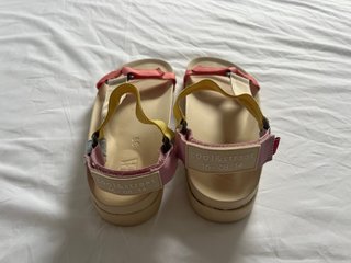 Sandalias Zara Tiras Colores Talla 36