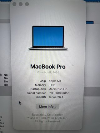 MacBook Pro 13 M1 2020