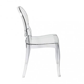 Sedia da Pranzo Trasparente Design Policarbonato
