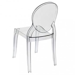 Sedia da Pranzo Trasparente Design Policarbonato