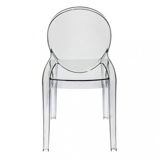 Sedia da Pranzo Trasparente Design Policarbonato