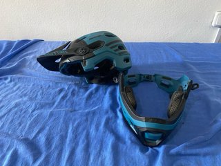 Casco Bell Super DH MIPS Azul Integral