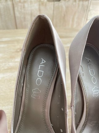 Zapatos de satén con lazo