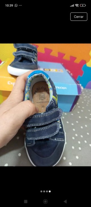 Zapatos Pablosky Talla 25 Azul