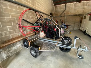 Paratrike Fenix Rotax 503 con BGD Cyclon2 41 m2