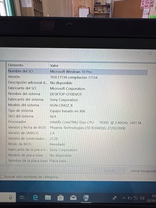 Sony Vaio Ordenador Portátil
