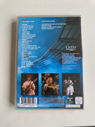 DVD Concerto Queen Live at Wembley