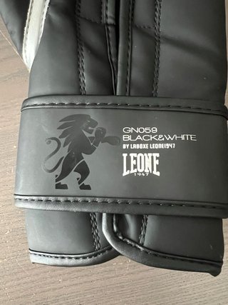 Guantes Boxeo Leone 1947 Black Edition
