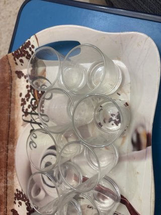 Vasos de chupito pequeños