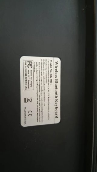Teclado Bluetooth Imtex Negro