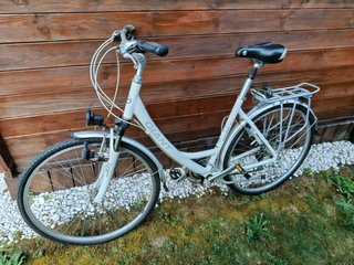 Bicicleta Paseo Giant Blanca