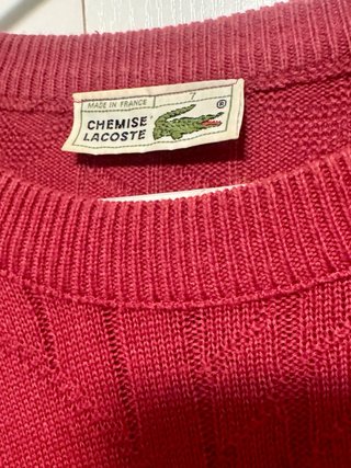 Jersey Lacoste Rojo