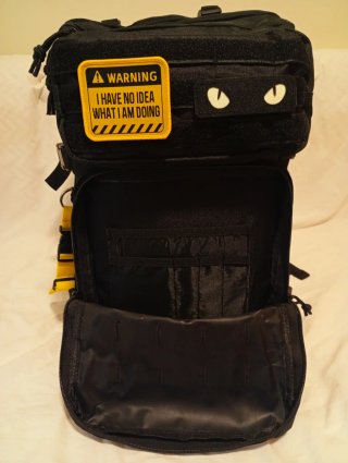 Mochila Táctica 45L + Reflectante