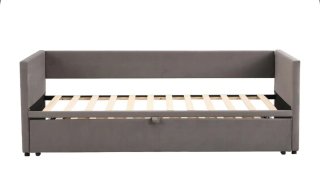 Sofá Cama Plegable Terciopelo 90/180x200cm