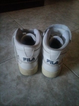 Zapatillas Fila Blancas Talla Alta