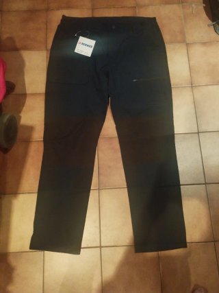 Pantalones Berner Negro y Azul