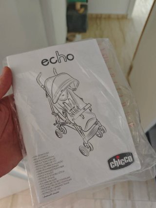 Silla de paseo Chicco azul y negra