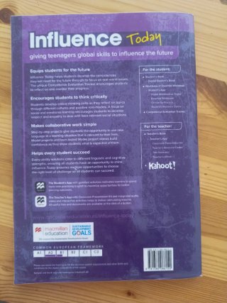 INFLUENCE TODAY 2 Student's book: libro de text...