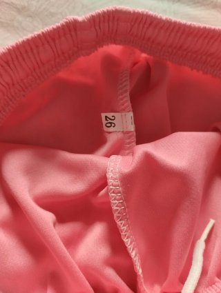 Pantalón corto Real Madrid Adidas rosa T.26