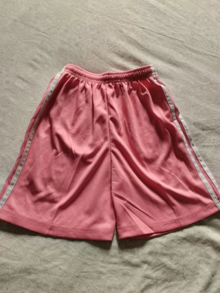 Pantalón corto Real Madrid Adidas rosa T.26