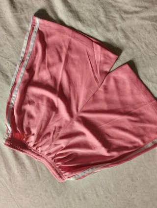 Pantalón corto Real Madrid Adidas rosa T.26