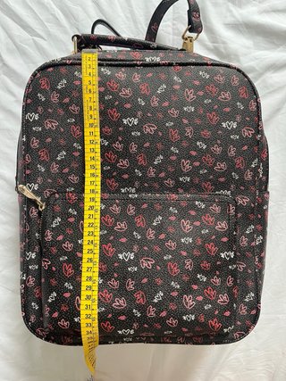 Mochila Parfois estampada negra