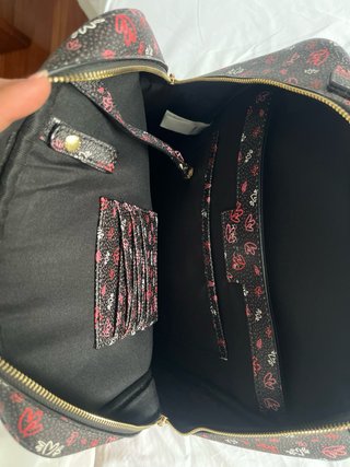 Mochila Parfois estampada negra