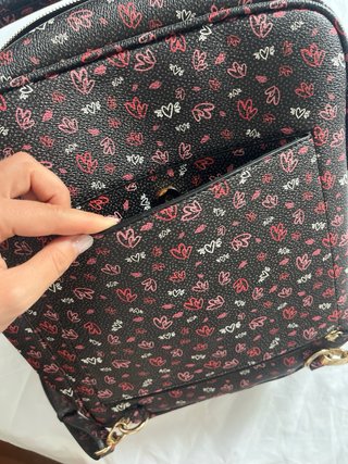 Mochila Parfois estampada negra
