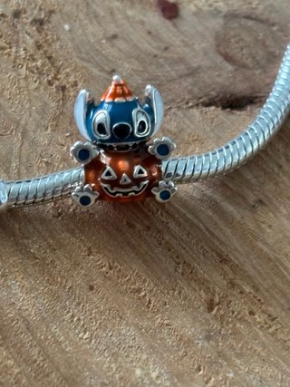 Charm Pandora Stich Calabaza Halloween