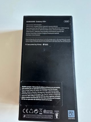 Samsung S10+ para reparar, pantalla rota