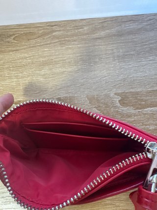 Cartera Desigual Roja con Charm Flor