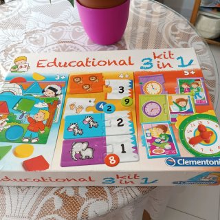 Juego Educativo Clementoni 3 en 1