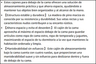 Cajones bajo cama blancos