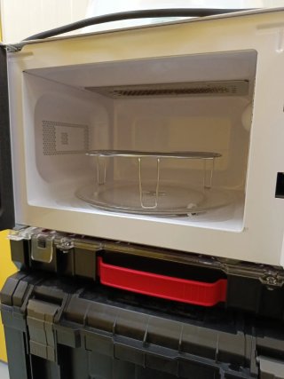 Microondas blanco