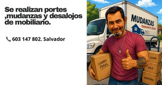 Mudanzas , portes y desalojos