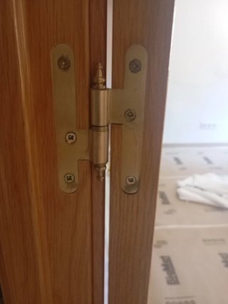 Puerta de madera de paso 72x204