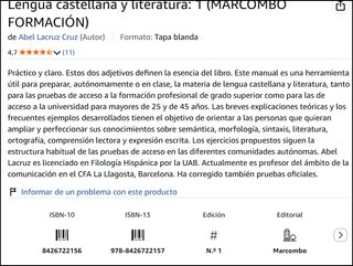 Lengua castellana y literatura