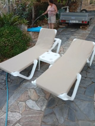 2 Hamacas de Playa Beige170€
