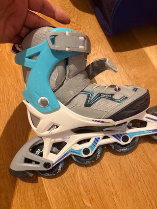 Patines infantiles con bolsa y casco