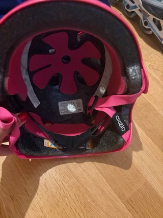 Patines infantiles con bolsa y casco