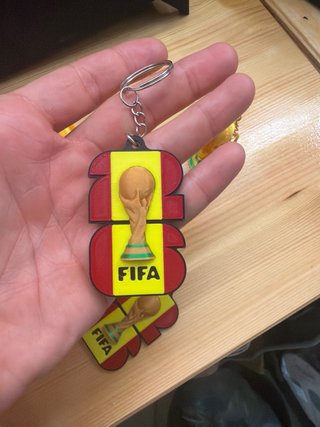 Llaveros Trofeo Mundial FIFA