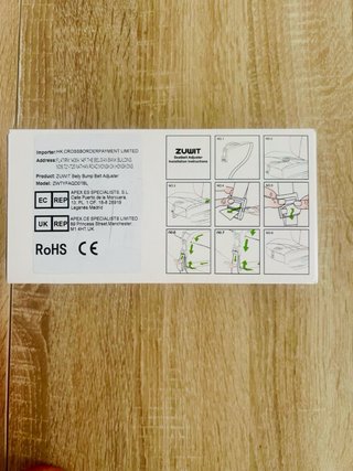 Adaptador Cinturón Embarazo ZUWIT